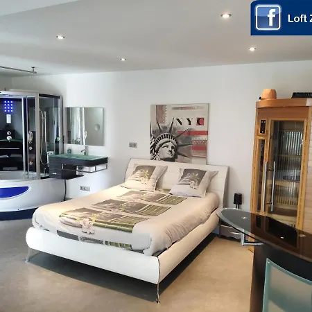 Loft Zen Balneo Parking Gratuit Sauna Hammam Billard